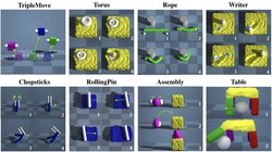 PlasticineLab: A Soft-Body Manipulation Benchmark with Differentiable Physics